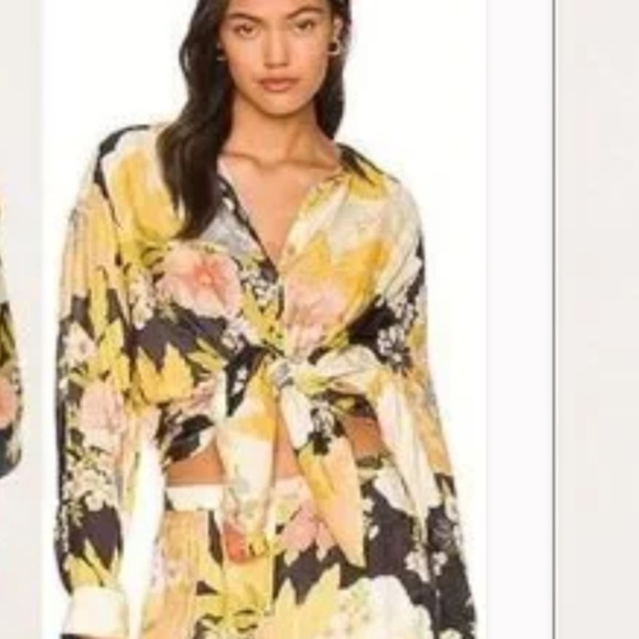 Spell Tyler Floral Shirt Small - Picture 2 of 5